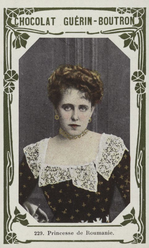 Prinsesse af Rumænien (farvet foto) af French School