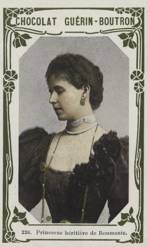 Kronprinsesse af Rumænien (farvet foto) af French School