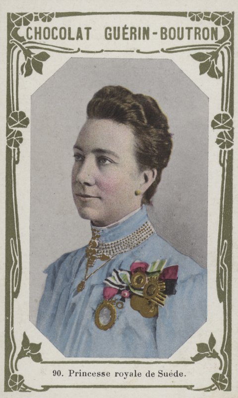 Prinsesse Royal of Sweden (farvet foto) af French School