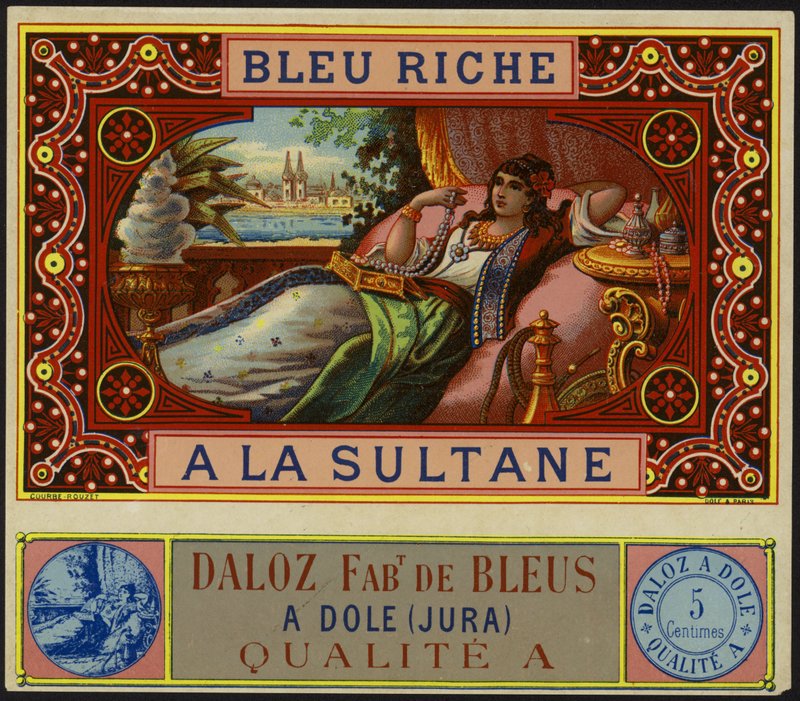 Produktmærke for Bleu Riche a la Sultane af French School