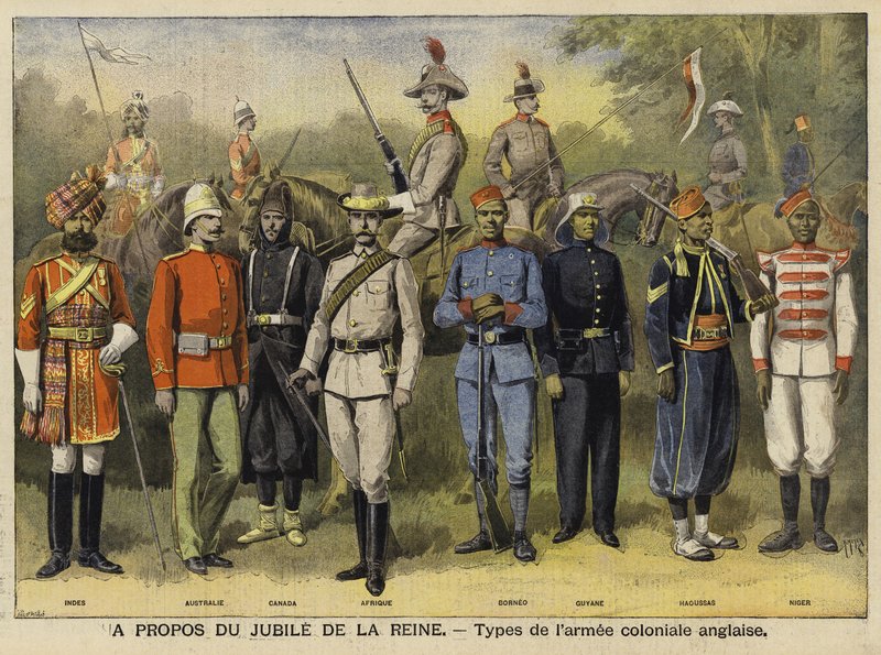 Dronning Victorias diamantjubilæum, 1897 af French School