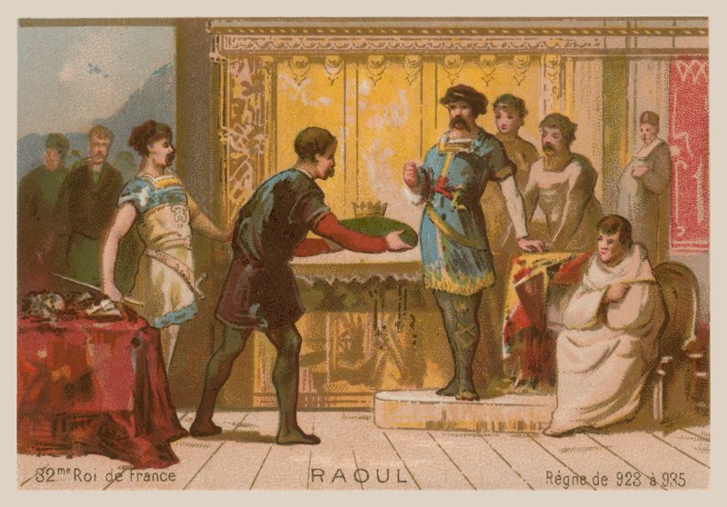 Raoul, konge af Frankrig (c 890-936) af French School