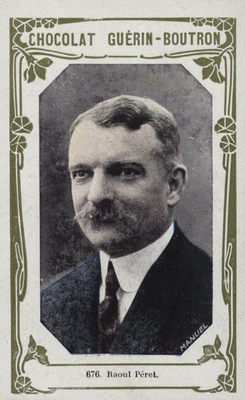 Raoul Peret (farvet foto) af French School