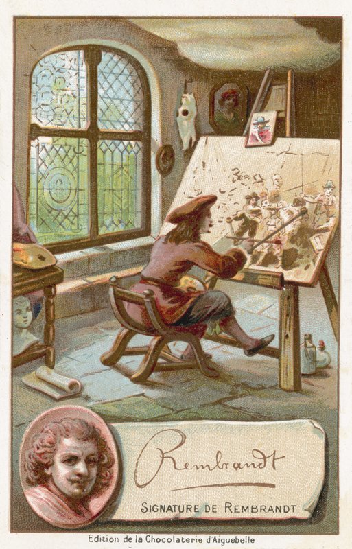 Rembrandt van Rijn, hollandsk kunstner af French School