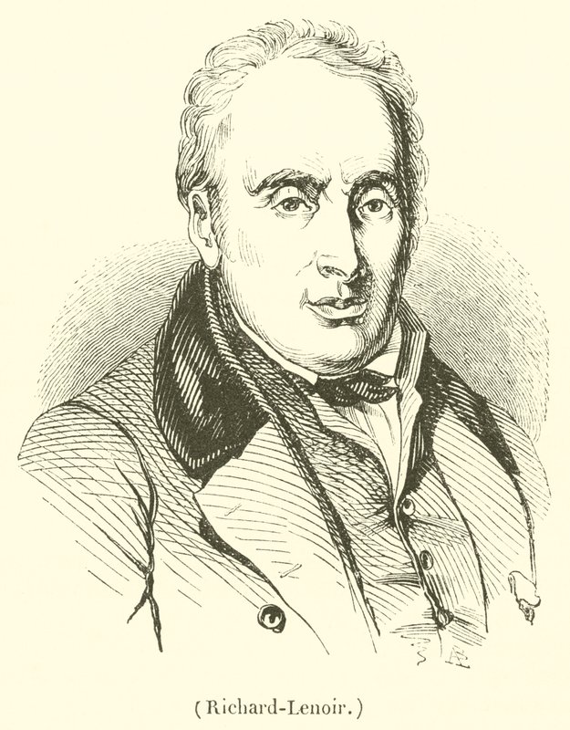 Richard-Lenoir (kobberstik) af French School