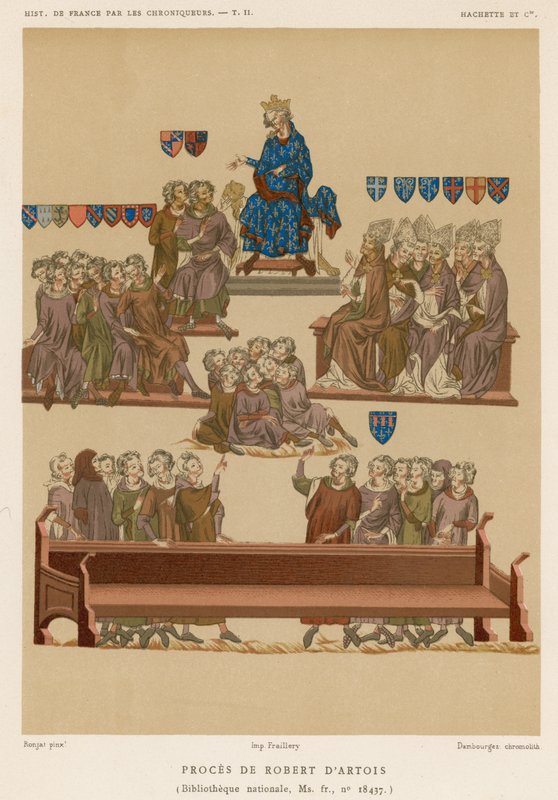 Robert dArtois af French School