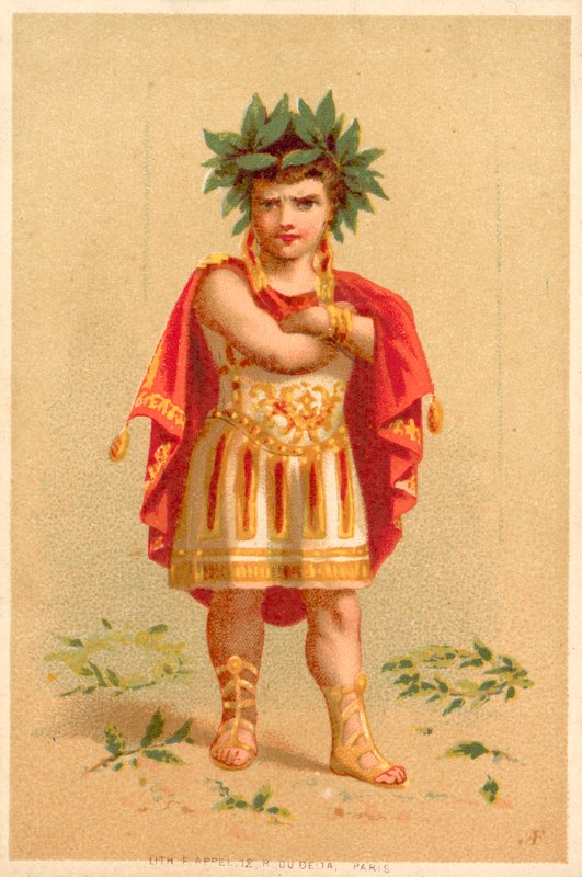 Roman (chromolitho) af French School