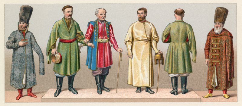 Rusland kostume af French School