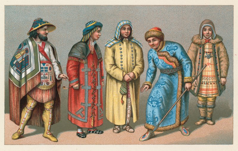 Rusland kostume af French School