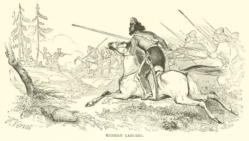 Russiske Lancers (gravering) af French School