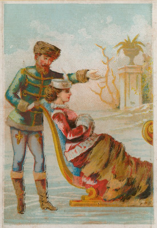 Russisk kostume af French School