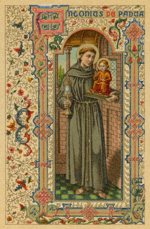 S Antonius De Padua af French School