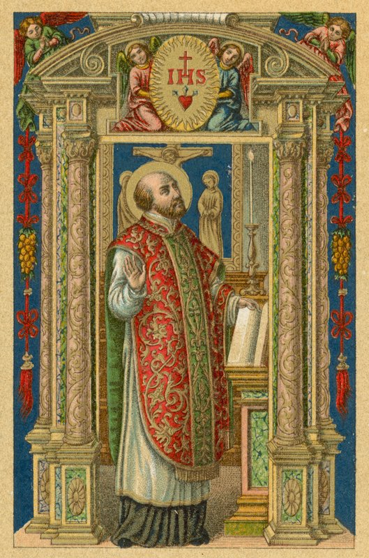 S Ignatius De Loyola af French School