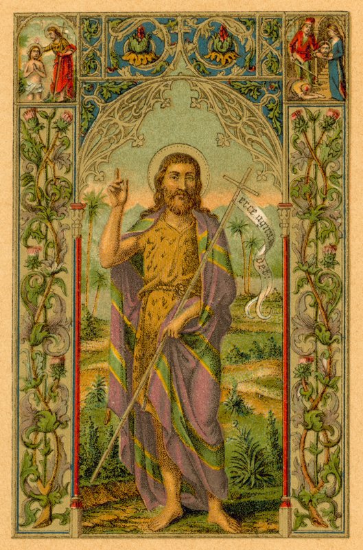 S Johannes Baptista af French School