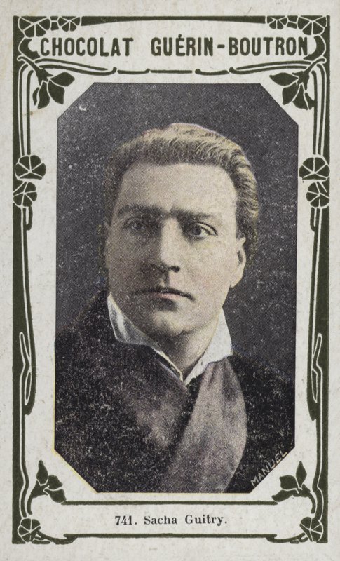 Sacha Guitry (farvet foto) af French School