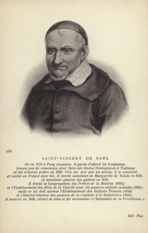 Saint Vincent de Paul af French School