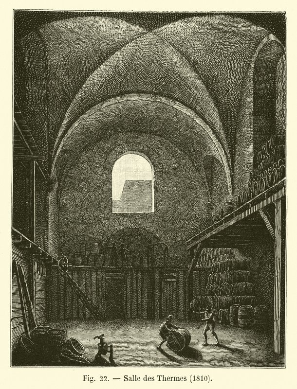Badeværelse, 1810 af French School