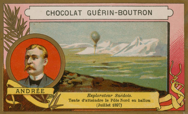 Salomon August Andree, svensk opdagelsesrejsende fra det 19. århundrede af French School