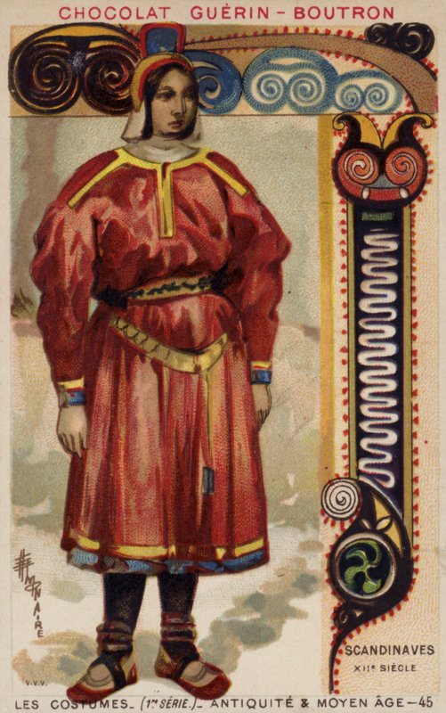 Skandinavisk kostume, 1100-tallet af French School