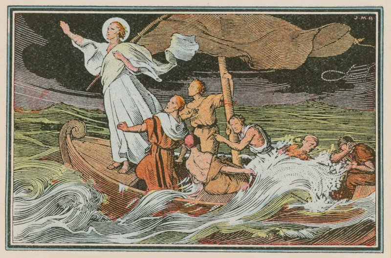Scene fra Jesu liv af French School