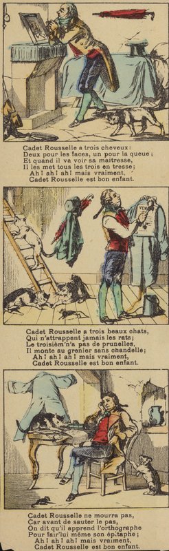 Scener fra Cadet Rousselle af French School