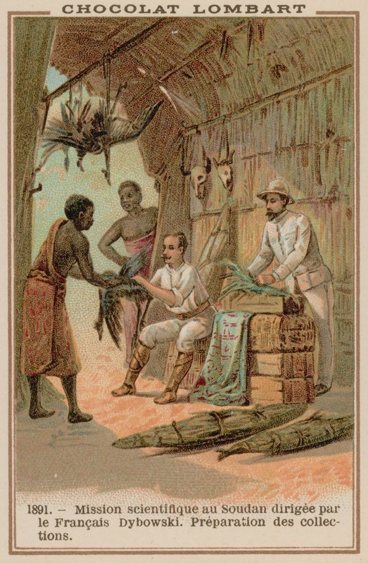 Videnskabelig ekspedition til Sudan ledet af den franske agronom Jean Dybowski, 1891 af French School