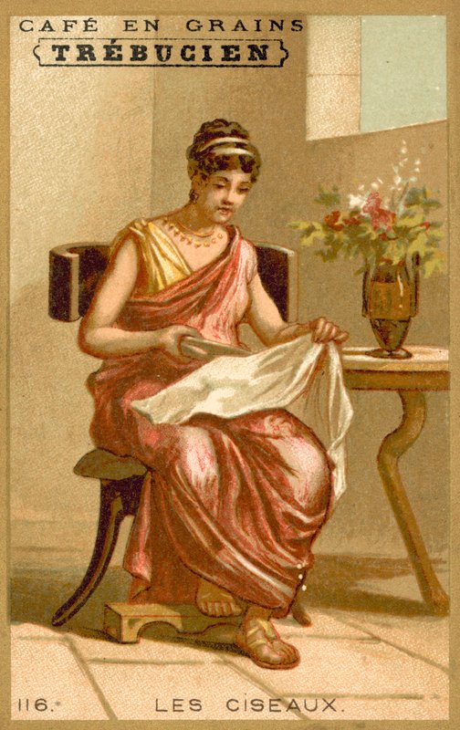 Saks (chromolitho) af French School