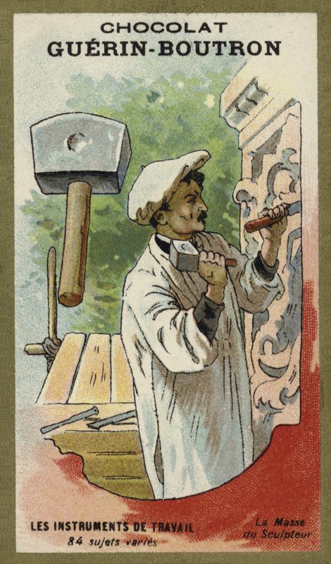 Billedhuggerhammer af French School