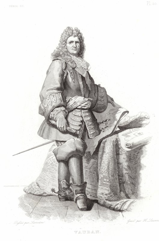 Sebastian le Prestre, markis af Vauban af French School