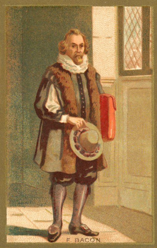 Sir Francis Bacon, engelsk filosof og forfatter af French School