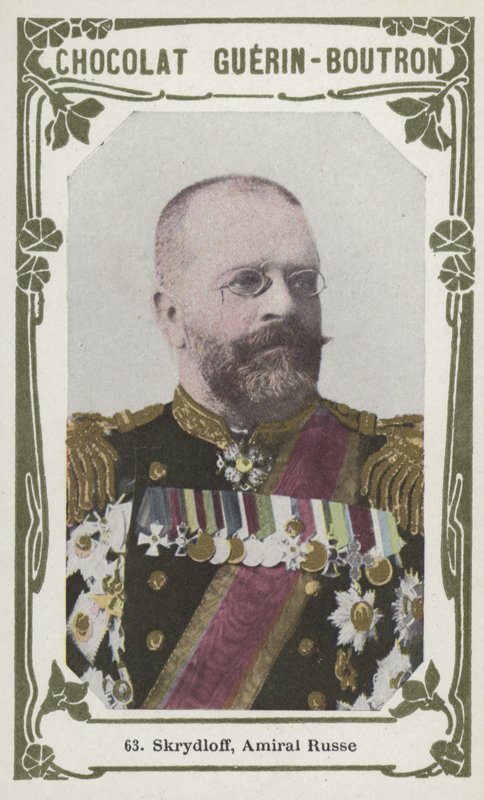 Skrydloff, Amiral Russe (farvet foto) af French School