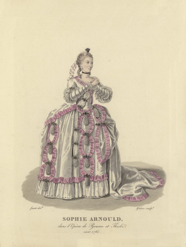 Sophie Arnould, fransk operasangerinde af French School