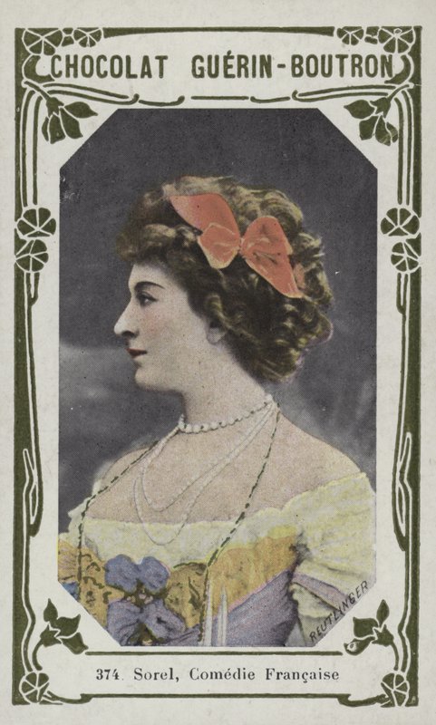 Sorel, Comedie Francaise (farvet foto) af French School