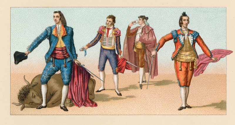 Spanien kostume af French School