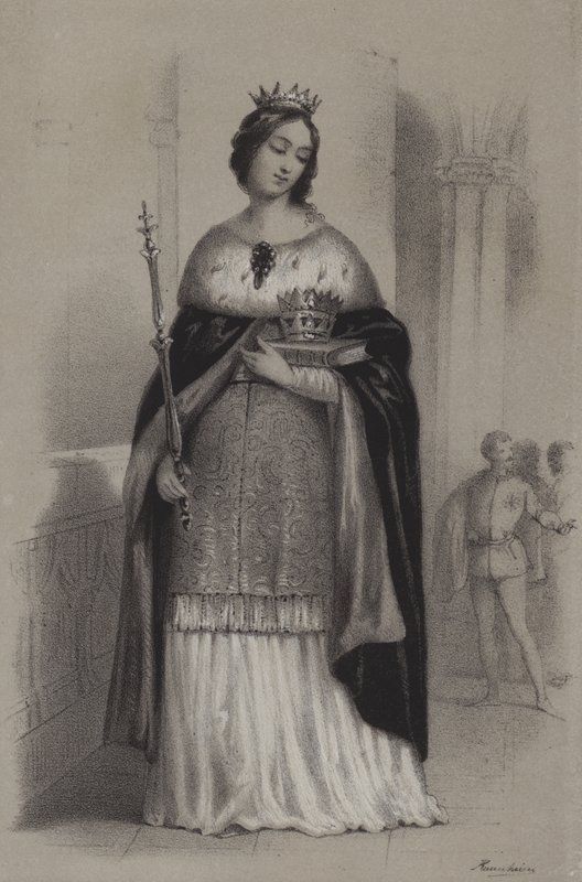 Sankt Elisabeth af Ungarn af French School