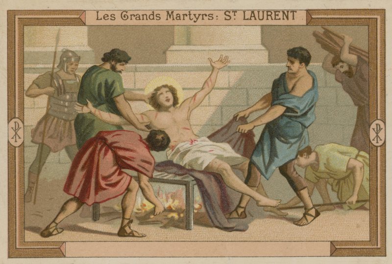 St Lawrence af French School