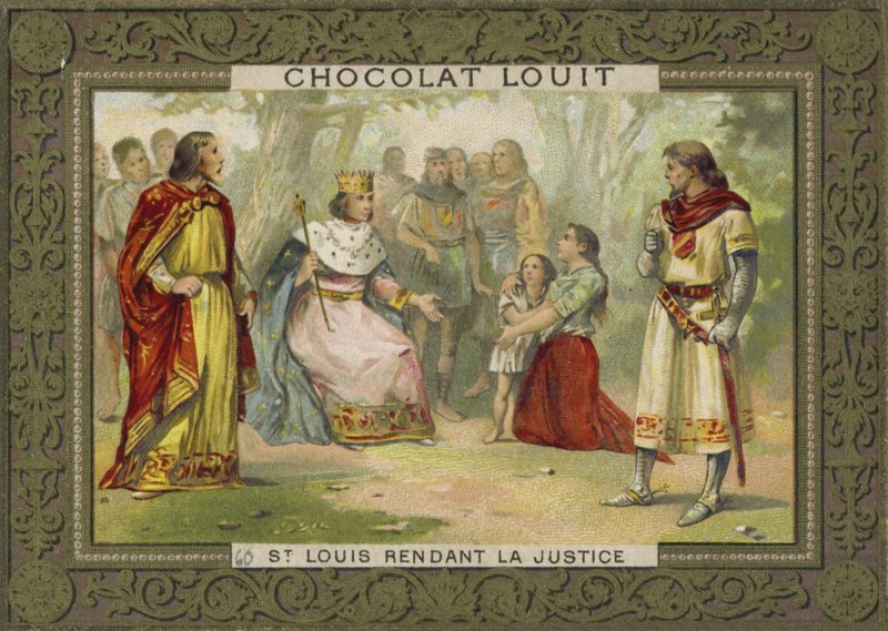 St Louis administrerer retfærdighed af French School