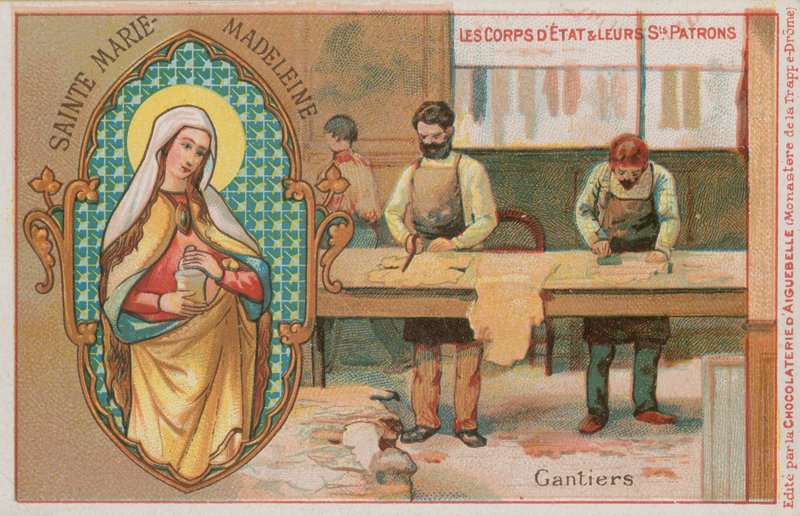 Sankt Maria Magdalena og handskemager af French School