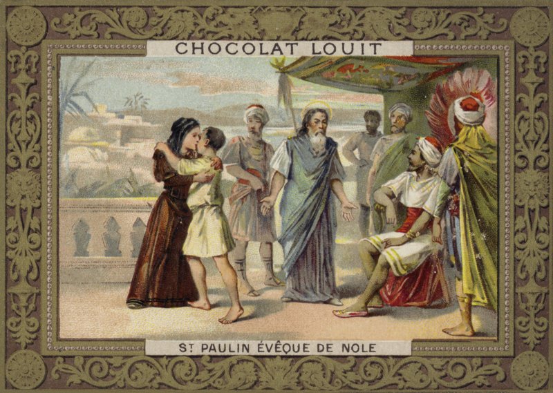 St. Paulinus, biskop af Nola af French School