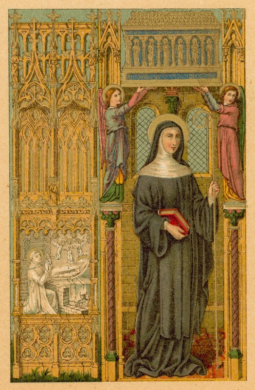 Sta Scholastica af French School