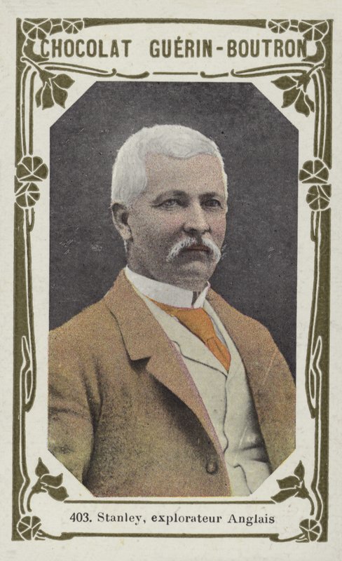 Stanley, engelsk opdagelsesrejsende (farvet foto) af French School