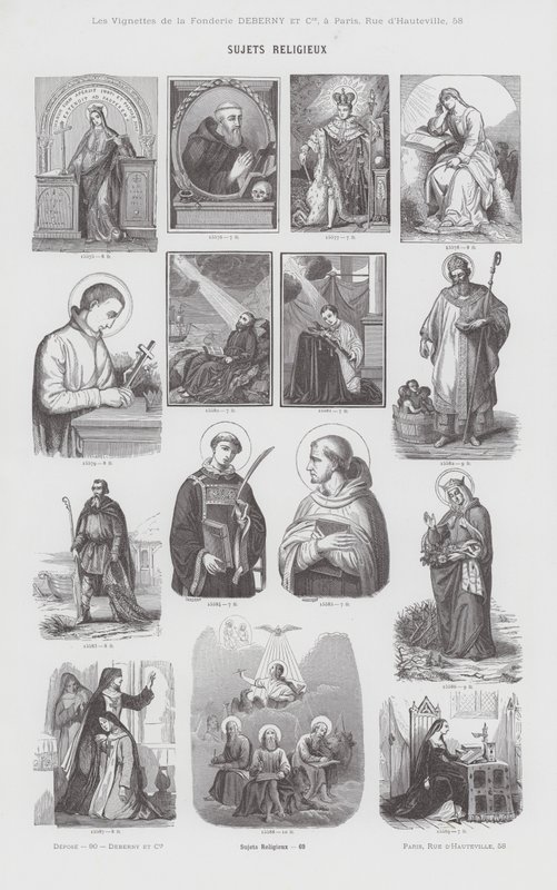 Religiøse emner af French School