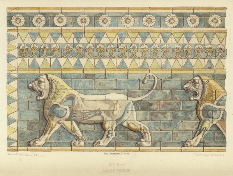 Susa, Lions Frise af French School
