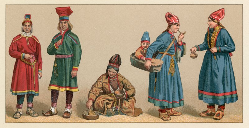 Sverige kostume af French School