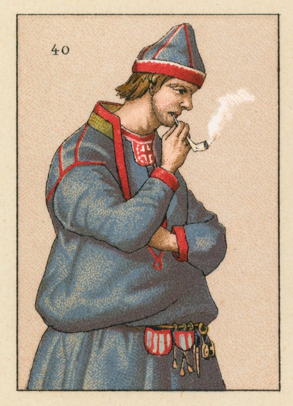 Sverige kostume af French School