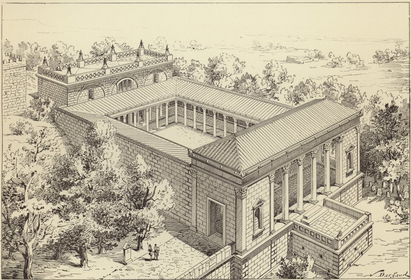 Temple de Baal af French School