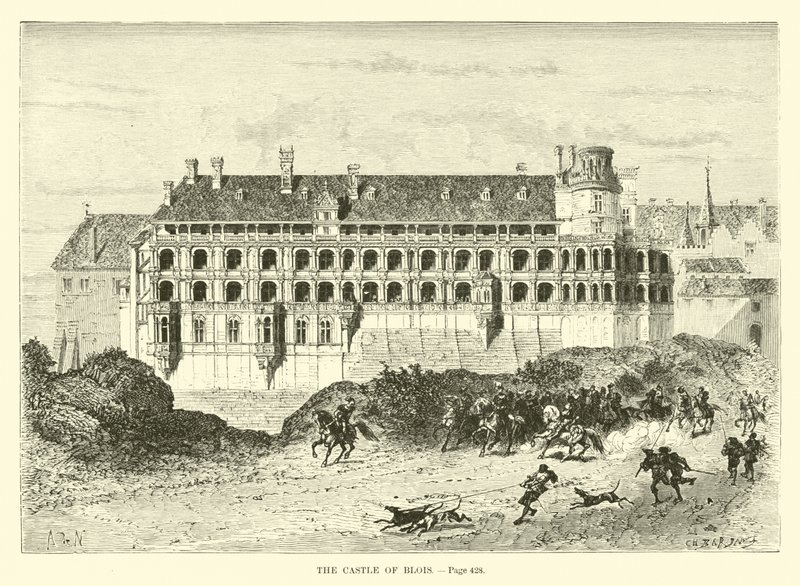Slottet Blois af French School