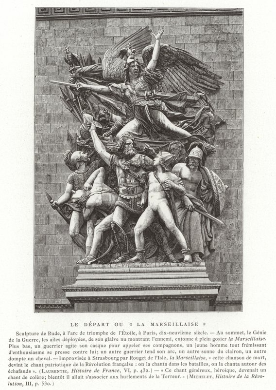 Afgangen eller La Marseillaise af French School