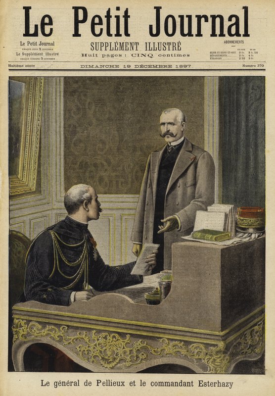 Dreyfus-affæren, 1897 af French School