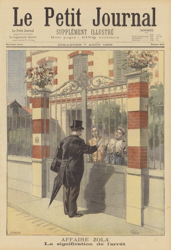 Emile Zola-retssagen af French School